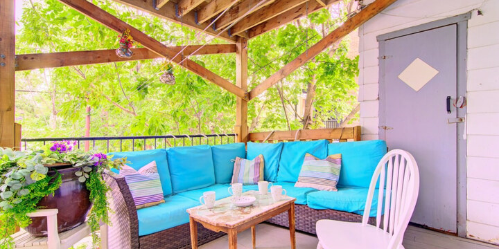 Montreal covered terrace